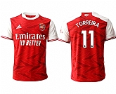 2020-21 Arsenal 11 TORREIRA Home Thailand Soccer Jersey,baseball caps,new era cap wholesale,wholesale hats